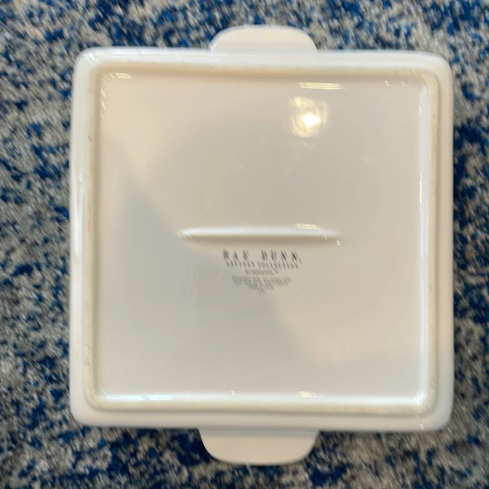 Rae Dunn SANTA Christmas Baking Dish 9x9
